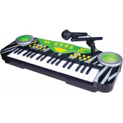 Boogie Bee Elektronisches Keyboard mit Mikrofon, Länge 68 cm