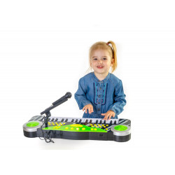 Boogie Bee Elektronisches Keyboard mit Mikrofon, Länge 68 cm