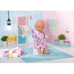 Zapf 830642 BABY born Bath Bademantel 43 cm