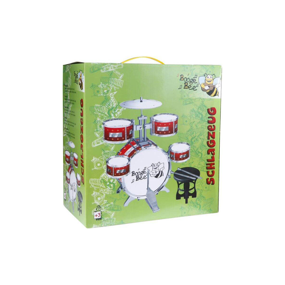 Boogie Bee Schlagzeug 75 x 58 x 41 cm