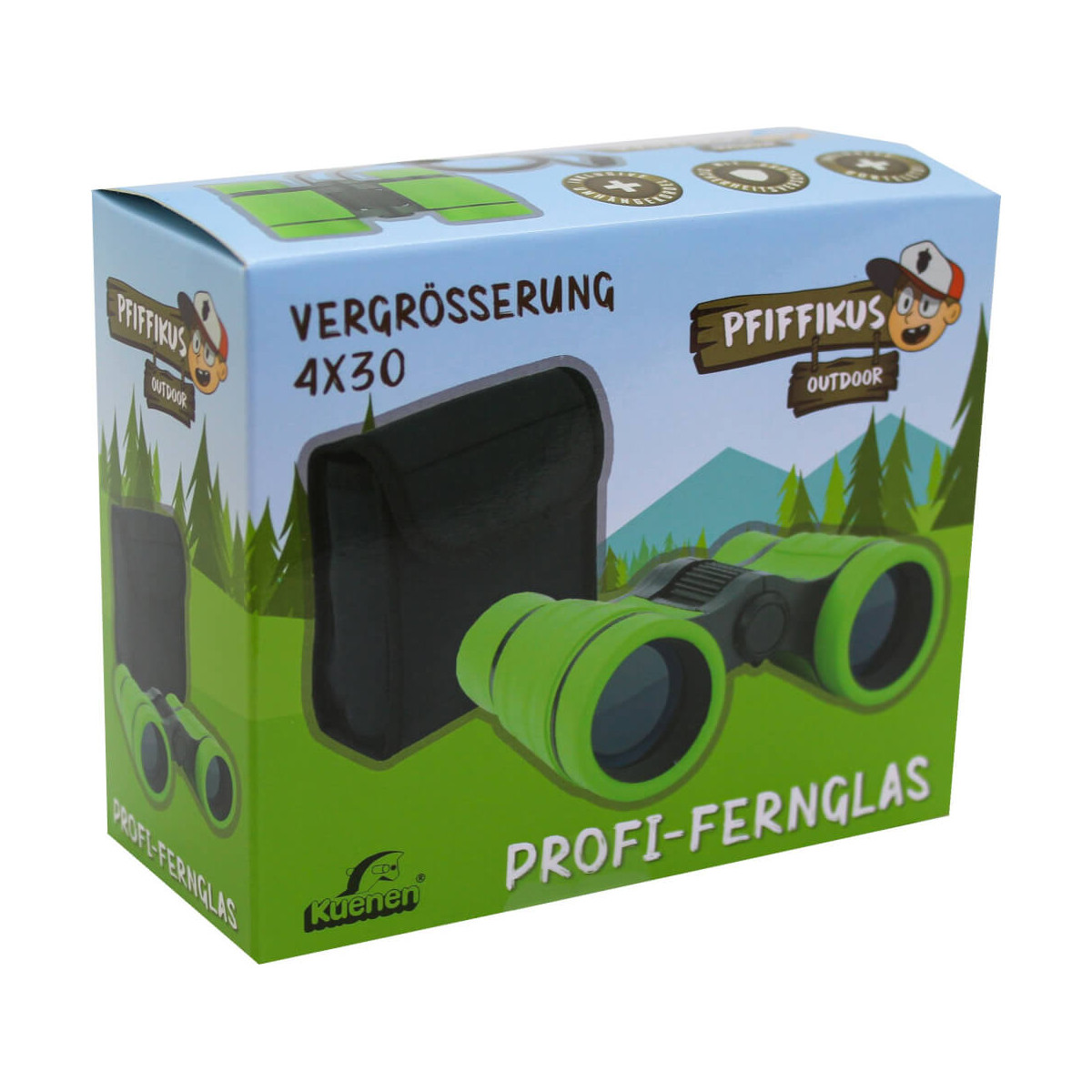 Pfiffikus   Profi   Fernglas mit Gürteltasche
