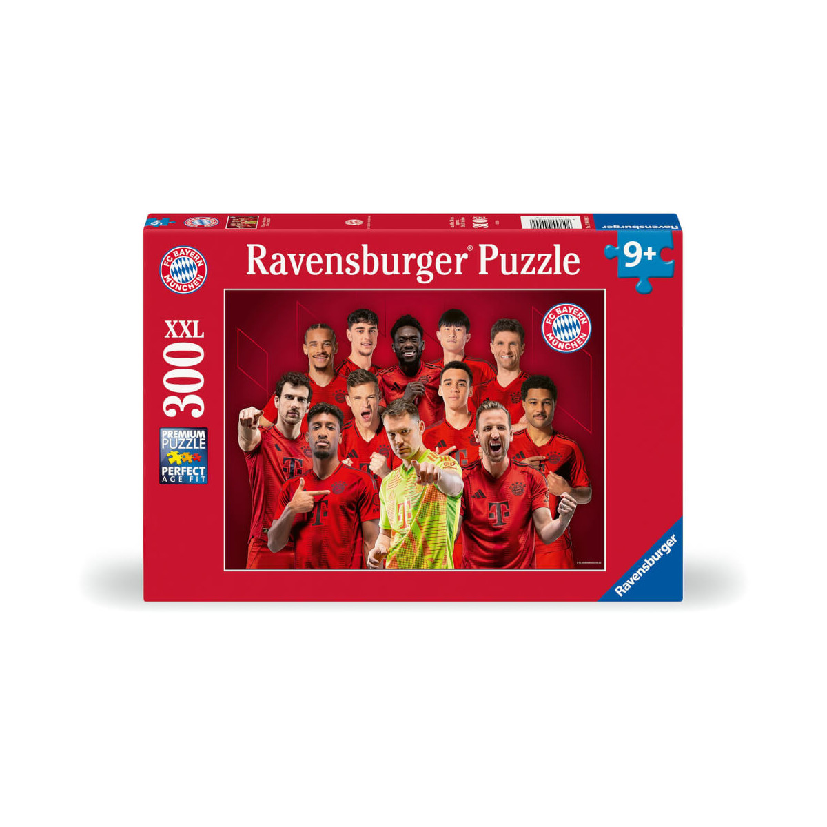 Ravensburger 12004000 Puzzle FC Bayern München Saison 2024 25 300 Teile