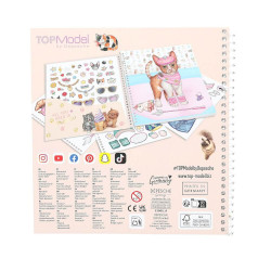 TOPModel Dress Me Up Stickerbuch KITTY