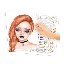 Create your TOPModel Make Up Malbuch
