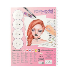 Create your TOPModel Make Up Malbuch