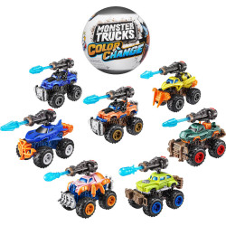 5 Surprise   Monster Trucks Color Change, sortiert