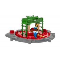 Ravensburger 63347600 Lok Drehscheibe mit Kontrollbrücke RW Bridges