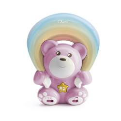 Chicco Regenbogenprojektor Bär Rosa