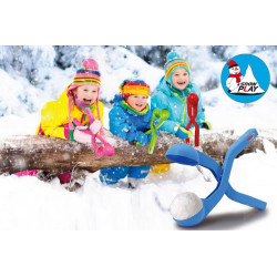 JAMARA 460395 Snow Play Schneeballzange 38cm blau