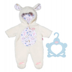 Zapf 709825 Baby Annabell Kuschelanzug Schaf 43cm