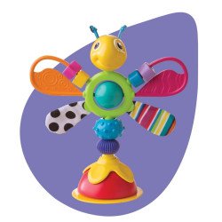 thumb-alternative:TOMY L27243 Freddie Glühwürmchen   Hochstuhlspielzeug