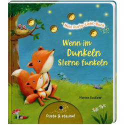Mein Puste Licht Buch: Wenn im Dunkeln Sterne funkeln