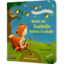Mein Puste Licht Buch: Wenn im Dunkeln Sterne funkeln