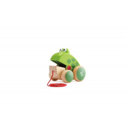 Hape Nachziehfrosch Fridolin