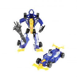 TOITOYS ROBOFORCES Verwandlungs Roboter  Rennwagen, 3 fach sortiert