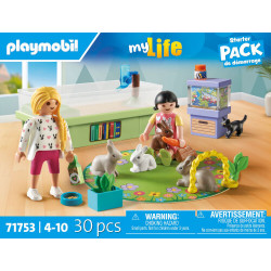 thumb-alternative:PLAYMOBIL 71753 Familie mit Hasen