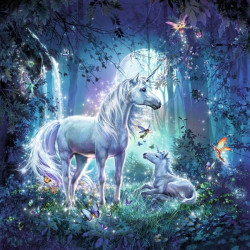 thumb-alternative:Ravensburger 9291 Puzzle Schöne Einhörner 3 X 49 Teile