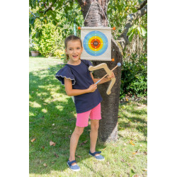 thumb-alternative:Outdoor Active Holz Pfeil und Bogenset mit Tasche