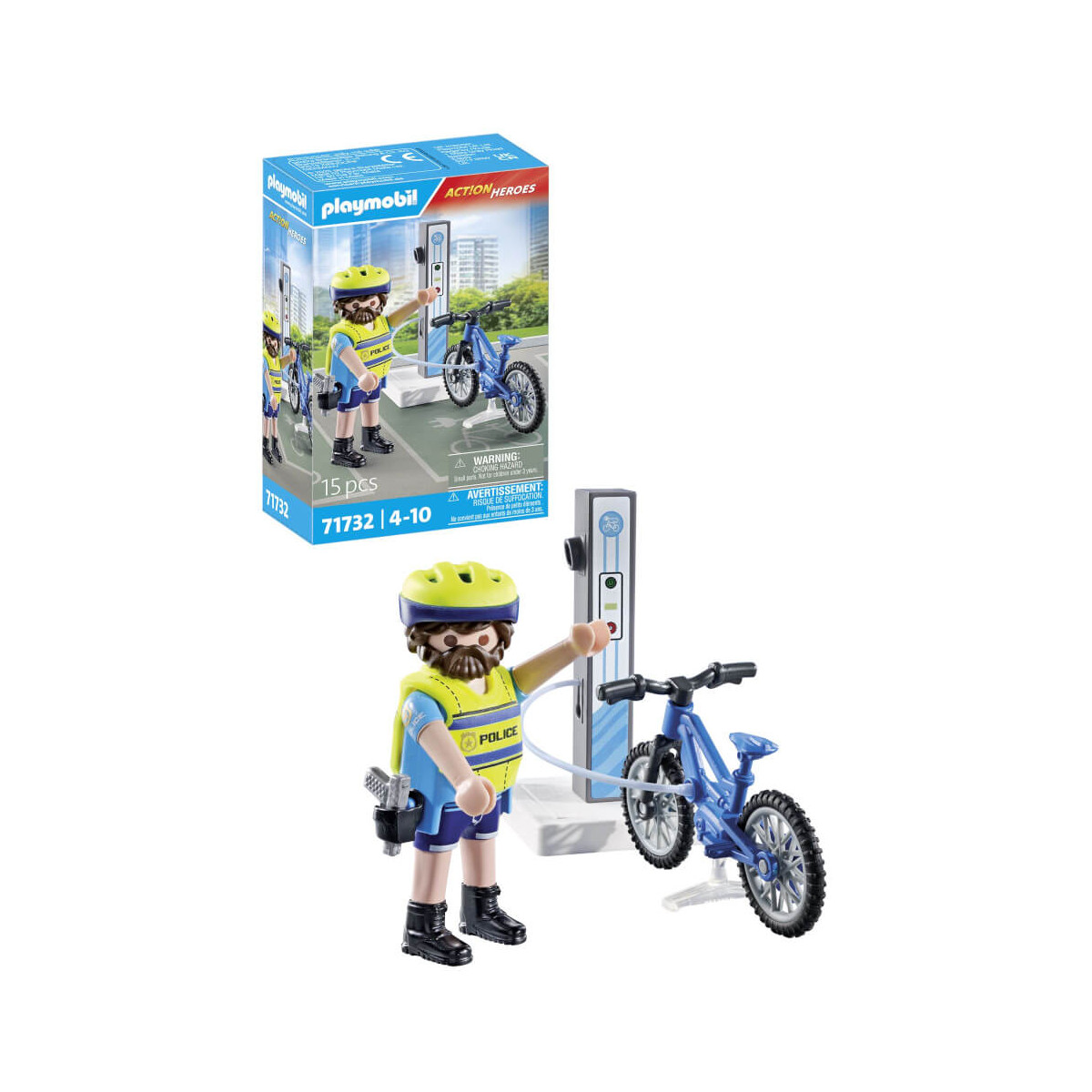 PLAYMOBIL 71732 Polizei Fahrradstreife