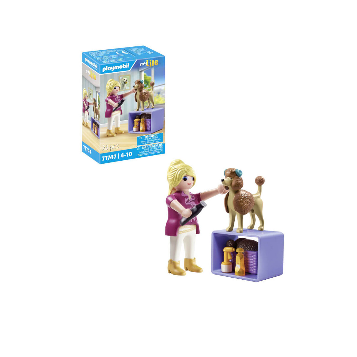 PLAYMOBIL 71747 Hundefriseurin