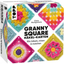 Granny Square Häkel Karten