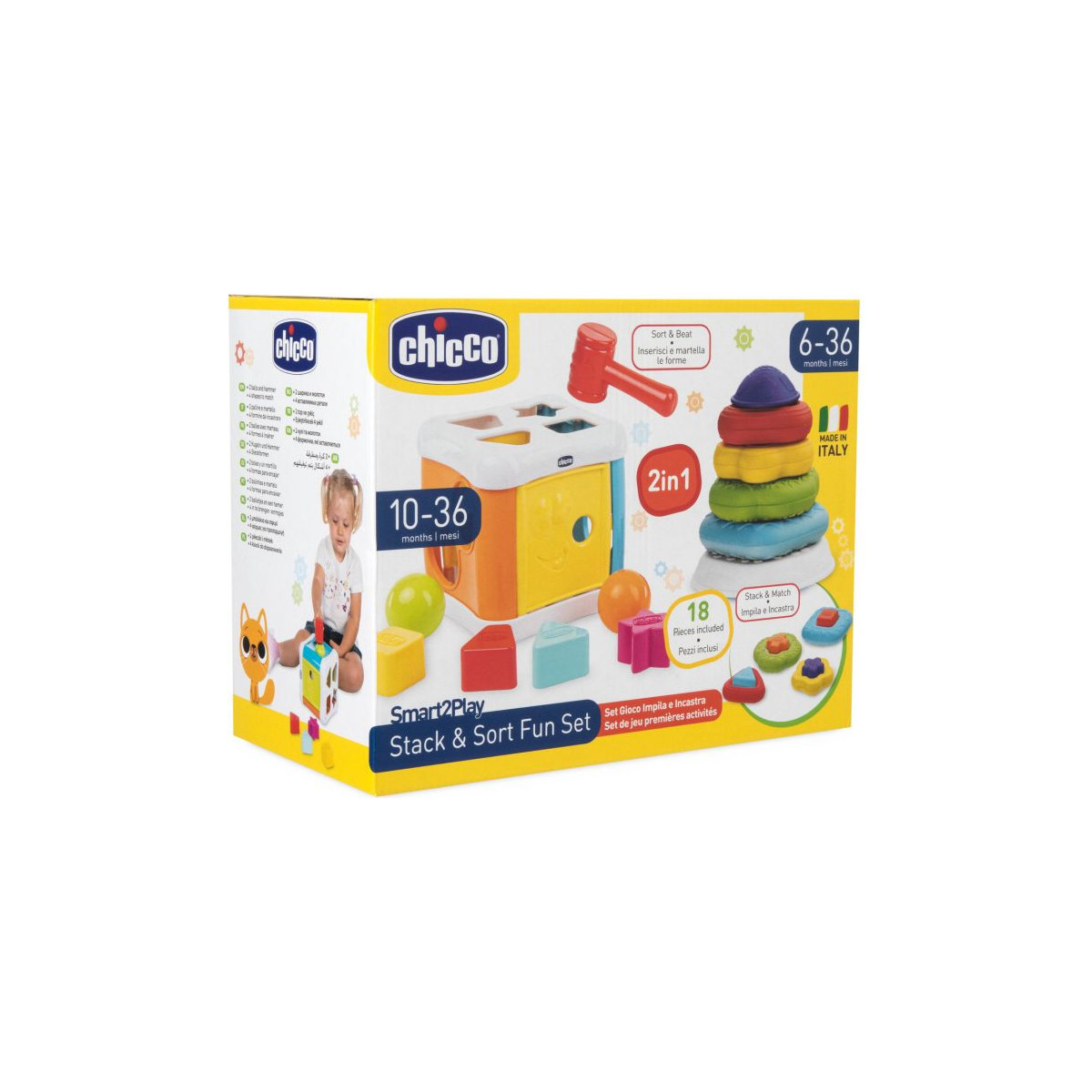 Chicco Bundle Stapeln + Sortieren
