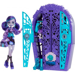 Monster High Skulltimate Secrets Garden Mysteries Spielset, Twyla Puppe mit mehr als 19 Überraschung