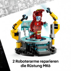 LEGO® Marvel Super Heroes™ 76315 Iron Mans Labor: Halle der Rüstungen