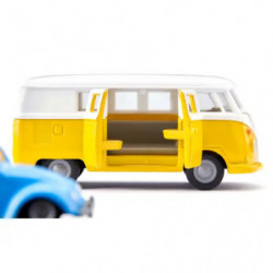 SIKU 2567 VW T1 mit Anhänger und VW Käfer