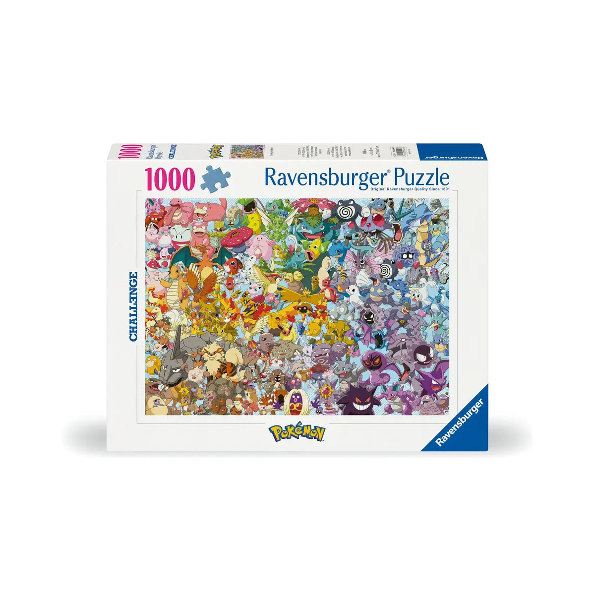 Ravensburger 12000460 Puzzle Challenge Pokémon 1000 Teile