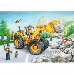 Ravensburger 7802 Puzzle Bagger und Waldtraktor 2 X 24 Teile