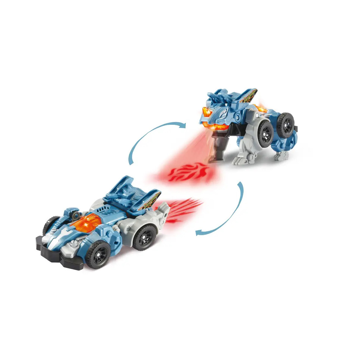 Vtech 80 542904 Switch & Go Dinos   Fire Mini Triceratops