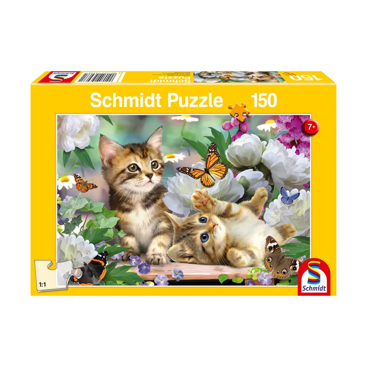 Puzzle Verspielte Katzenbabys 150Teile