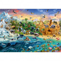Schmidt Spiele Puzzle Die Welt der Tiere 1000 Teile