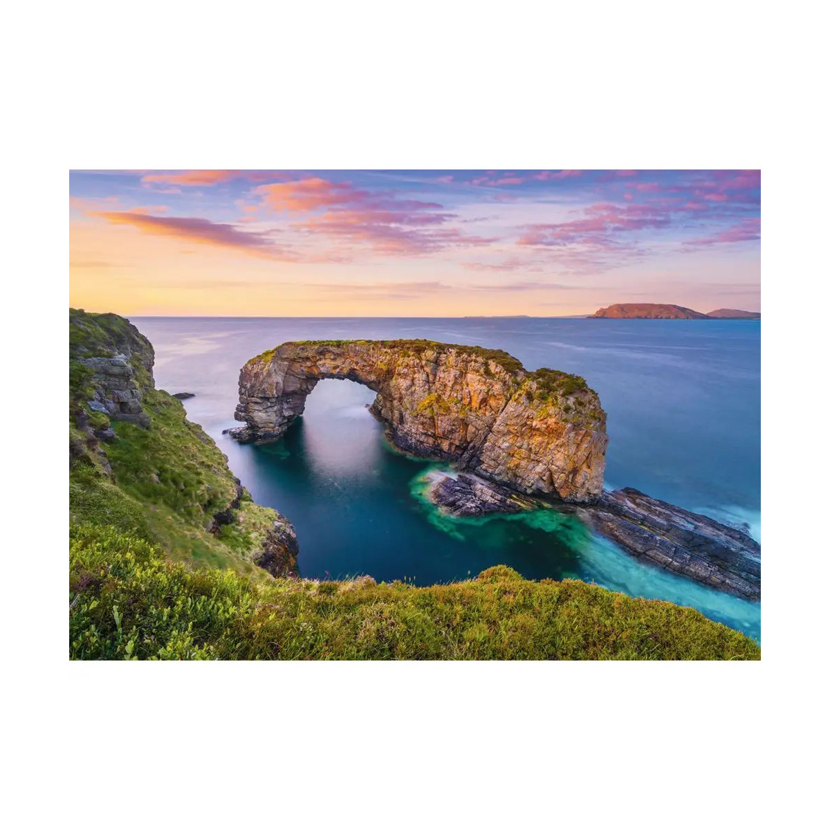 Ireland, Co.Donegal, Fanad, Great Pollet sea arch, Puzzle 1.000 Teile