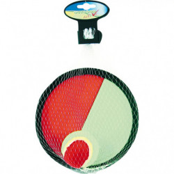 Outdoor active Catchballspiel mit Klett,   19 cm