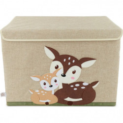 Aufbewahrungsbox Rehe mit Deckel