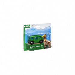 33724 BRIO Giraffenwagen