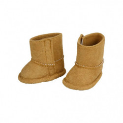 Puppen Stiefel in Wildleder Optik, Gr. 38 45 cm