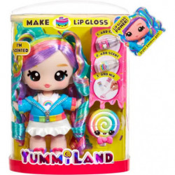 Yummiland L. Doll + Lipgloss Pet Rainbow