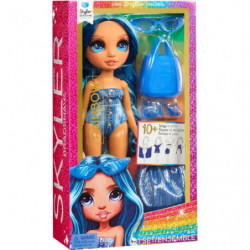 Rainbow High Swim & Style  Fashion Doll  Skyler (Blue)