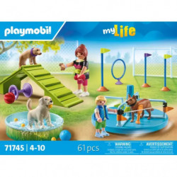 thumb-alternative:PLAYMOBIL 71745 Hundespielplatz