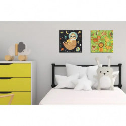 DOTZ® Box Original Diamond Painting ''DOTZ in the Jungle'' 28 x 28 cm kein Rahmen nötig Kreativset 2
