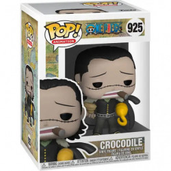 Funko Pop! Figur: Mann in Schwarz mit goldener Hakenhand, zurückgekämmtem Haar und Gesichtsnarbe.