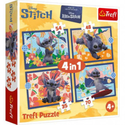 4in1 Puzzle Lilo & Stich Film