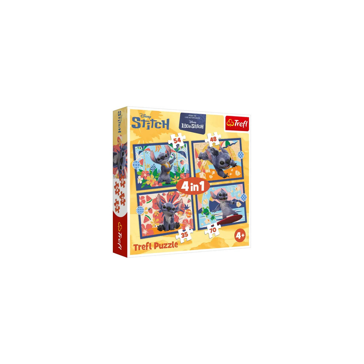 4in1 Puzzle Lilo & Stich Film