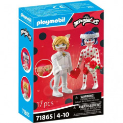 img_0:Playmobil Miraculous Ladybug Spielset mit den Figuren Ladybug und Cat Noir in einer Box.