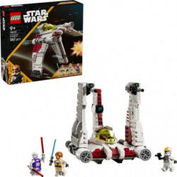 img_0:LEGO Star Wars Set mit Verpackung, Republik-Schiff, Yoda-, Klontruppler-, Druiden- und Sith-Figuren.