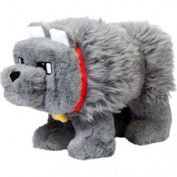 img_0:Minecraft Dennis the Wolf Deluxe Feature Plush