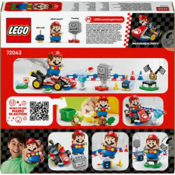 thumb-alternative:LEGO® Super Mario 72043 Mario Kart – Interaktiver LEGO Mario   Standard Kart
